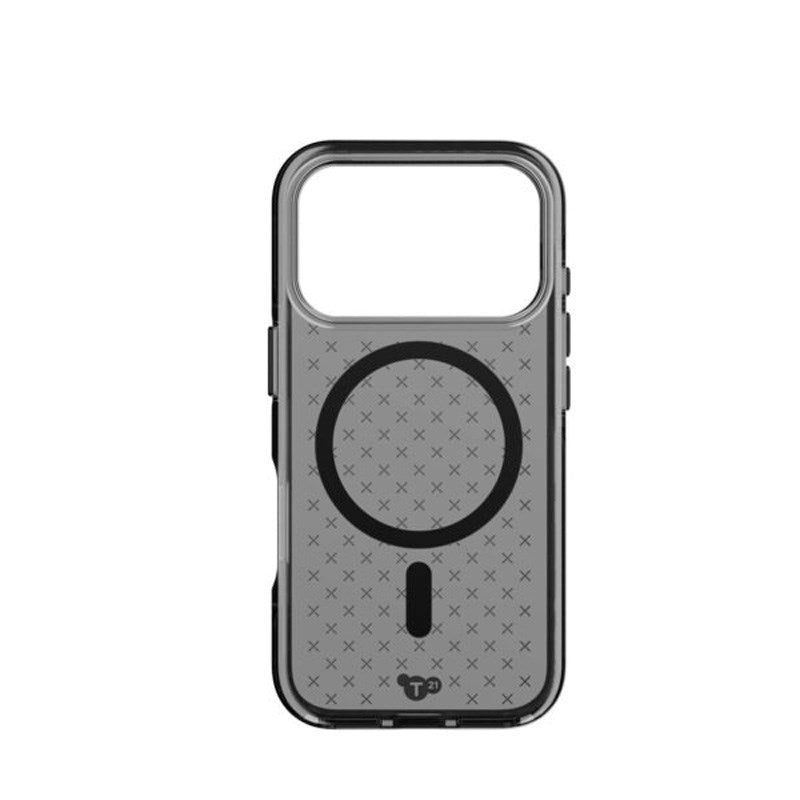 iPhone 17 Pro Tech21 EVO Check Mobil Cover - MagSafe Kompatibel - Sort