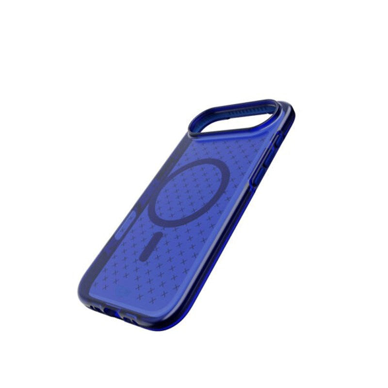 iPhone Air Tech21 EVO Check Mobil Cover - MagSafe Kompatibel - Blå