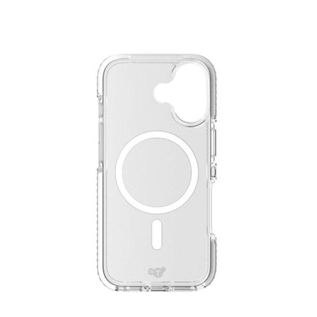iPhone 17 Tech21 EVO Crystal Mobil Cover - MagSafe Kompatibel - Gennemsigtig / Sølv