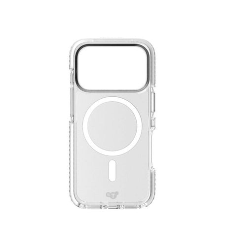 iPhone 17 Pro Tech21 EVO Crystal Mobil Cover - MagSafe Kompatibel - Gennemsigtig / Sølv