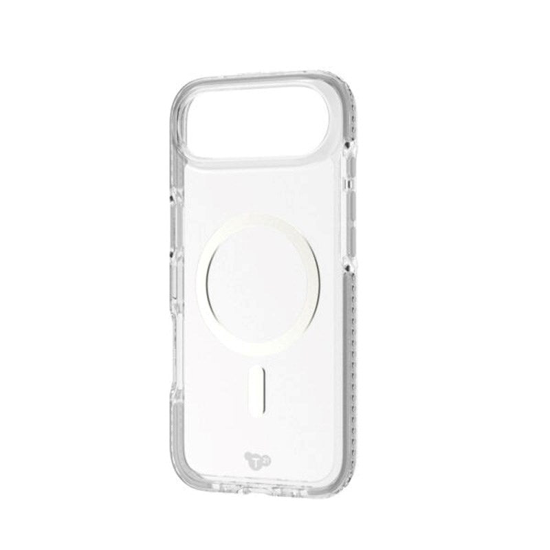 iPhone Air Tech21 EVO Crystal Mobil Cover - MagSafe Kompatibel - Gennemsigtig / Sølv