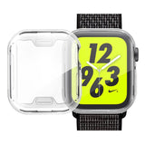 Apple Watch (38mm) Fleksibelt Plastik Cover Sølv