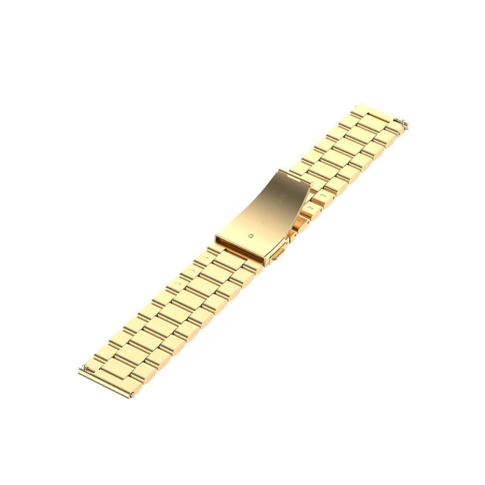 Universal Stainless Steel Smartwatch Rem (22mm) - Guld