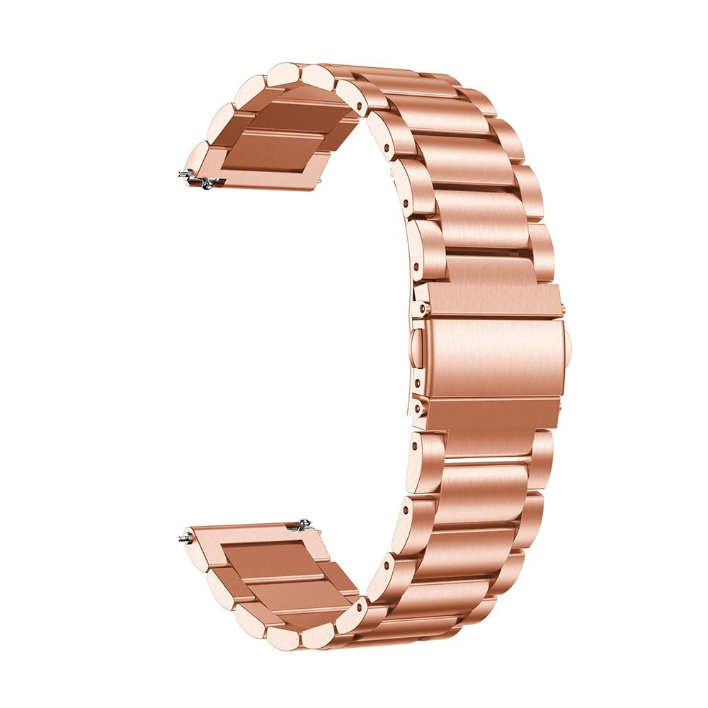 Universal Stainless Steel Smartwatch Rem (22mm) - Rose Gold