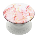 POPSOCKETS PopGrip Rose Marble Aftageligt Greb m. Standerfunktion