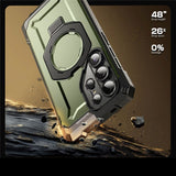 Samsung Galaxy S25 Ultra Supcase Unicorn Beetle Grip Cover - MagSafe Kompatibel - Grøn