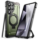 Samsung Galaxy S25 Ultra Supcase Unicorn Beetle Grip Cover - MagSafe Kompatibel - Grøn