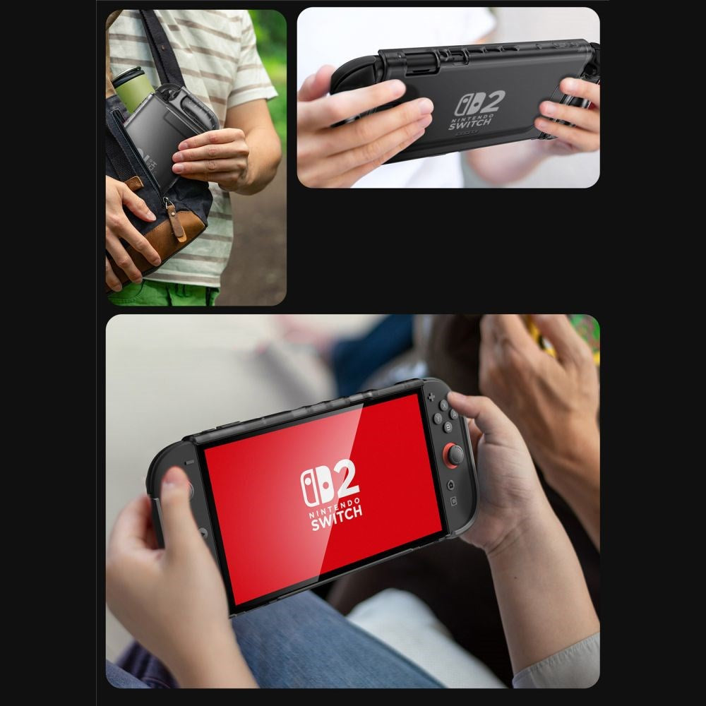 SUPCASE Nintendo Switch 2 Plast Cover - Sort