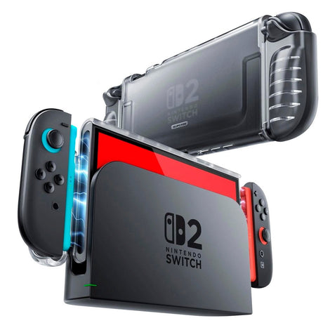 SUPCASE Nintendo Switch 2 Plast Cover - Gennemsigtig