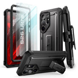 SUPCASE Samsung Galaxy S26 Ultra Unicorn Beetle Pro Cover inkl. 2x Hærdet Skærmglas - Sort