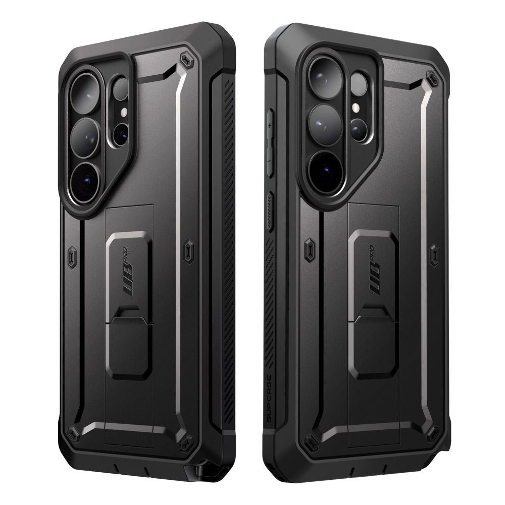 SUPCASE Samsung Galaxy S26 Ultra Unicorn Beetle Pro Cover inkl. 2x Hærdet Skærmglas - Sort