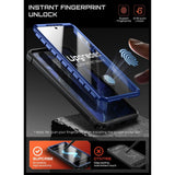 SUPCASE Samsung Galaxy S26 Ultra Unicorn Beetle Pro Mag Cover inkl. 2x Frontramme - MagSafe Kompatibel - Blå