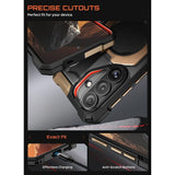 SUPCASE Samsung Galaxy S26 UB Grip Mag Cover m. Kickstand - MagSafe Kompatibel - Sort / Guld