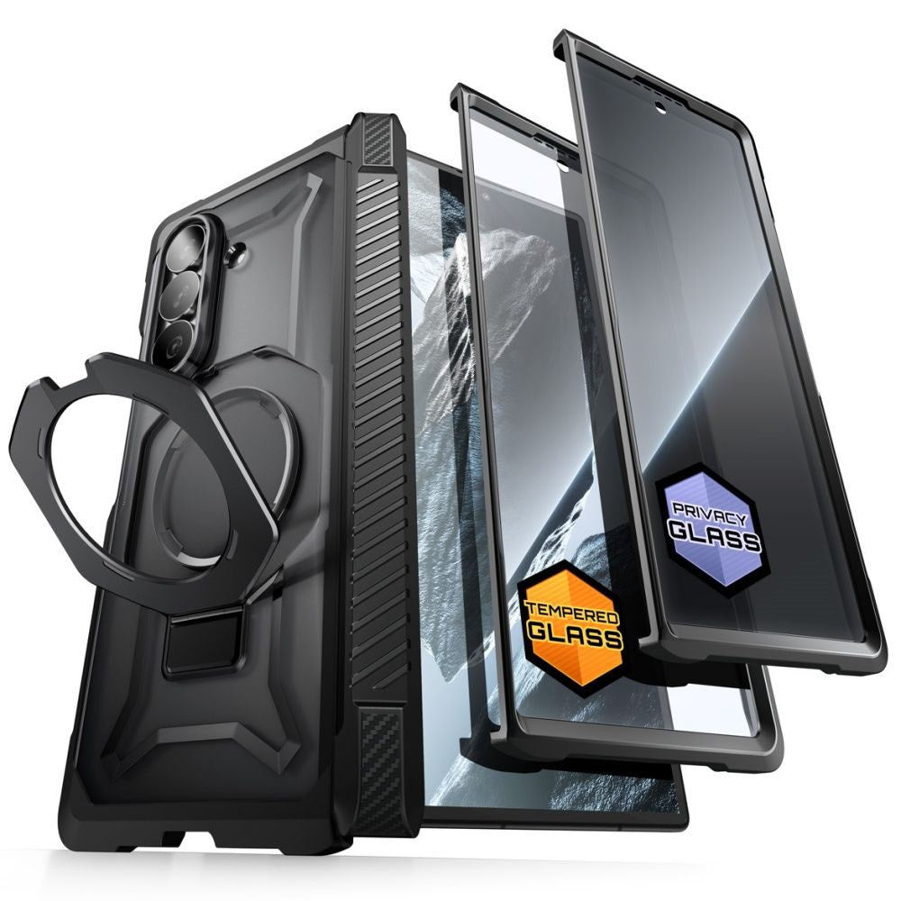 Samsung Galaxy Z Fold8 Ultra Supcase UB Grip Mag Håndværker Cover - MagSafe Kompatibel - Sort