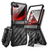 Samsung Galaxy Z Flip8 Supcase Unicorn Beetle Pro Håndværker Cover m. Kickstand - Sort