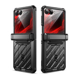 Samsung Galaxy Z Flip8 Supcase Unicorn Beetle Pro Håndværker Cover m. Kickstand - Sort