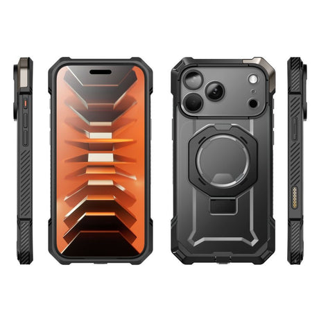 iPhone 18 Pro Max / 17 Pro Max Supcase UB Grip Mag Håndværker Cover - MagSafe Kompatibel - Sort