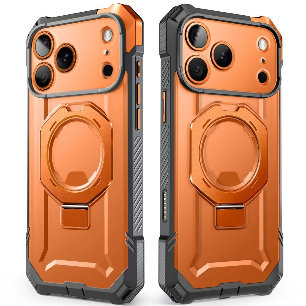 iPhone 18 Pro Max / 17 Pro Max Supcase UB Grip Mag Håndværker Cover - MagSafe Kompatibel - Orange