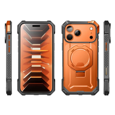iPhone 18 Pro Max / 17 Pro Max Supcase UB Grip Mag Håndværker Cover - MagSafe Kompatibel - Orange