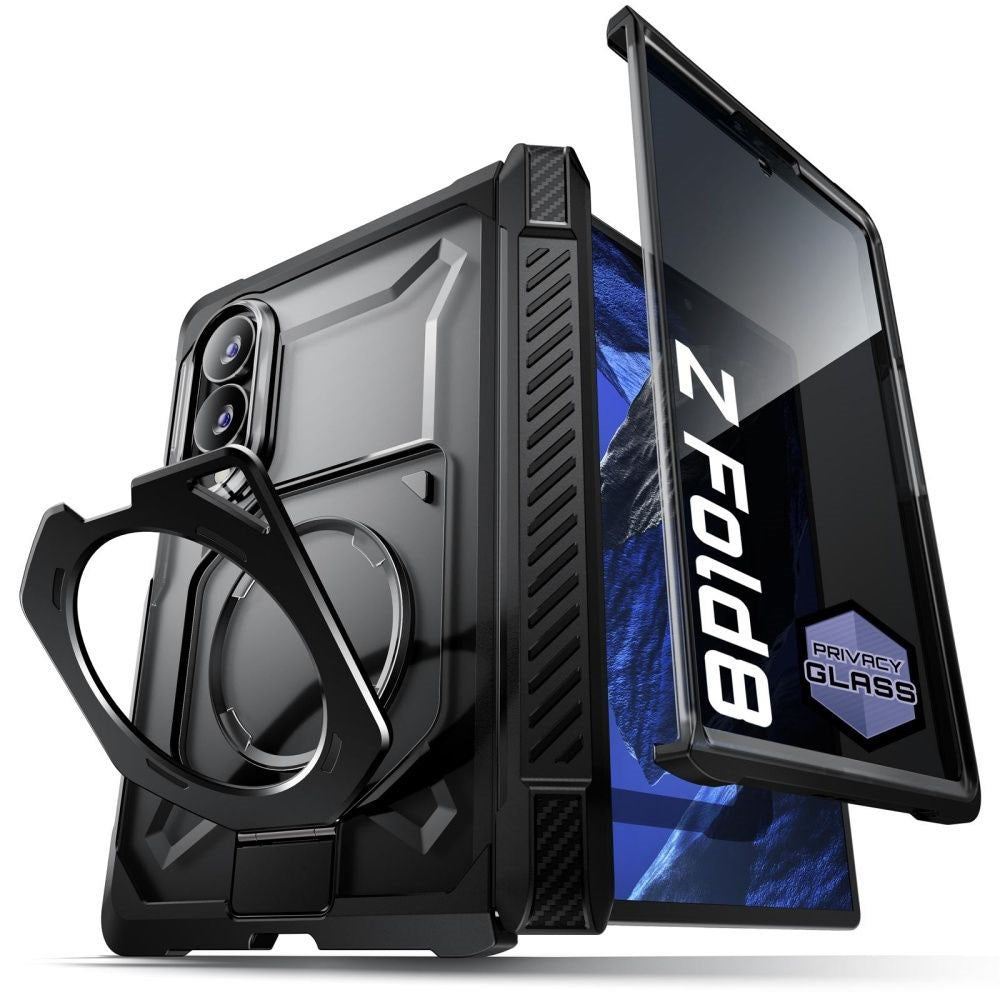 Samsung Galaxy Z Fold8 Supcase UB Grip Mag Håndværker Cover - MagSafe Kompatibel - Sort