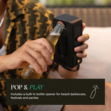 House of Marley Roots Solar Bærbar Bluetooth Højttaler - Sort / Lys Bambus