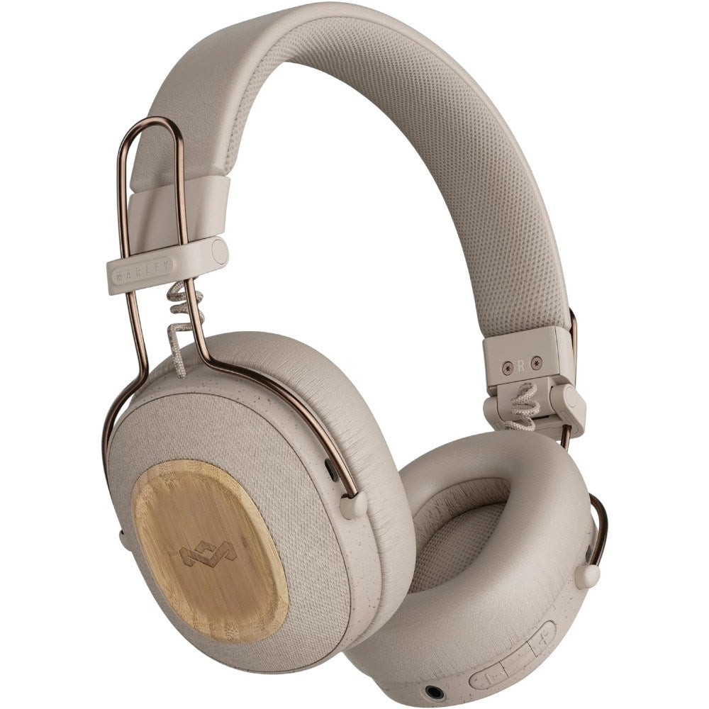 House of Marley Positive Vibration Riddim Høretelefoner - On-Ear - Beige