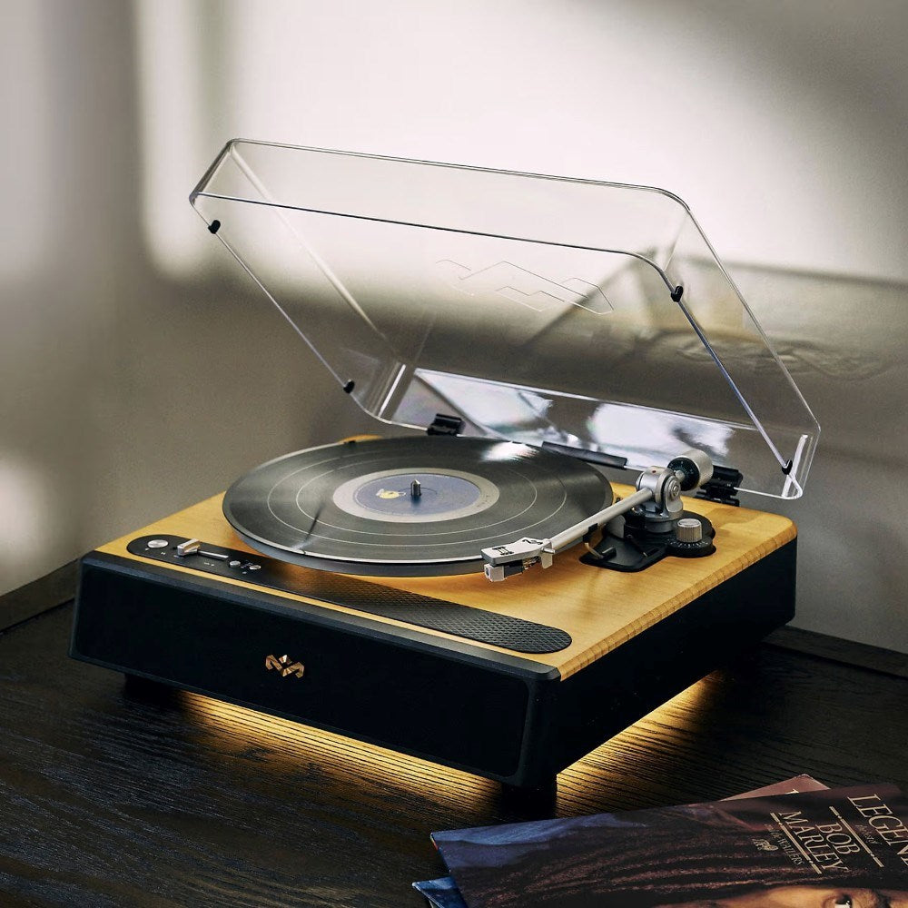 House of Marley Soul Rebel Pladespiller m. Bluetooth - Sort / Lys Bambus