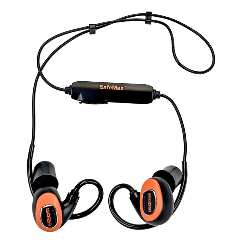 ISOtunes PRO 3.0 - Vandafvisende Bluetooth Høreværn - EN352 - Sort / Orange