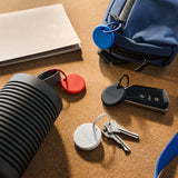 Chipolo POP - GPS Tracker - Apple Find My & Google's Find My Device - 4 Stk. - Rød / Blå / Hvid / Sort