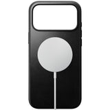 iPhone 18 Pro Nomad Modern Horween Leather Bagside Cover - MagSafe Kompatibel - Black