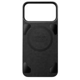 iPhone 18 Pro Nomad Magnetic Horween Leather Back Cover - MagSafe Kompatibel - Black