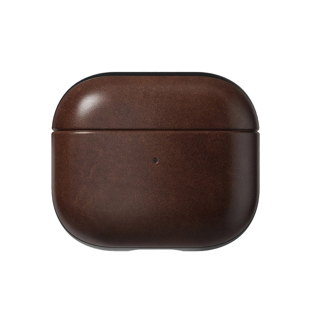 AirPods (3. gen.) Nomad Modern Horween Leather Cover - Brun