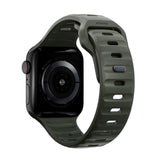 Nomad Apple Watch (42/44/SE/45/46/49mm) Sport Band Rem - Ash Green