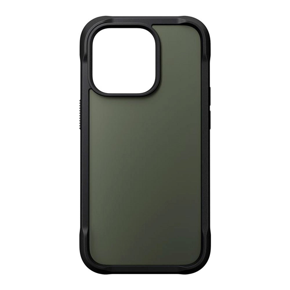 iPhone 14 Pro Nomad Rugged Cover - MagSafe Kompatibel - Grøn / Sort