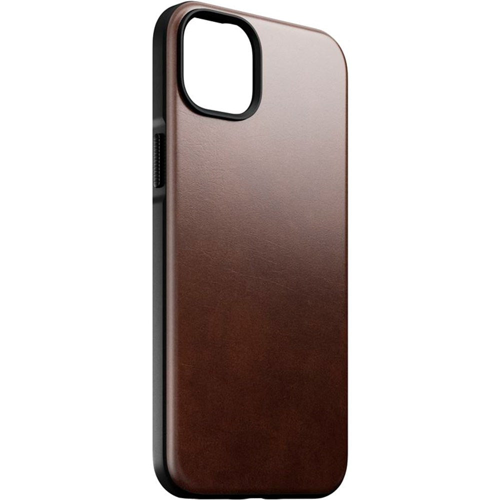 iPhone 14 Plus Modern Nomad Horween Leather Cover - MagSafe Kompatibel - Brun