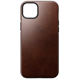 iPhone 14 Plus Modern Nomad Horween Leather Cover - MagSafe Kompatibel - Brun