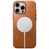 iPhone 16 Nomad Pro Traditional  Leather Cover - MagSafe Kompatibel - Tan