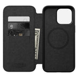 iPhone 15 Pro Max Nomad Modern Horween Leather Folio Cover - MagSafe Kompatibel - Brun