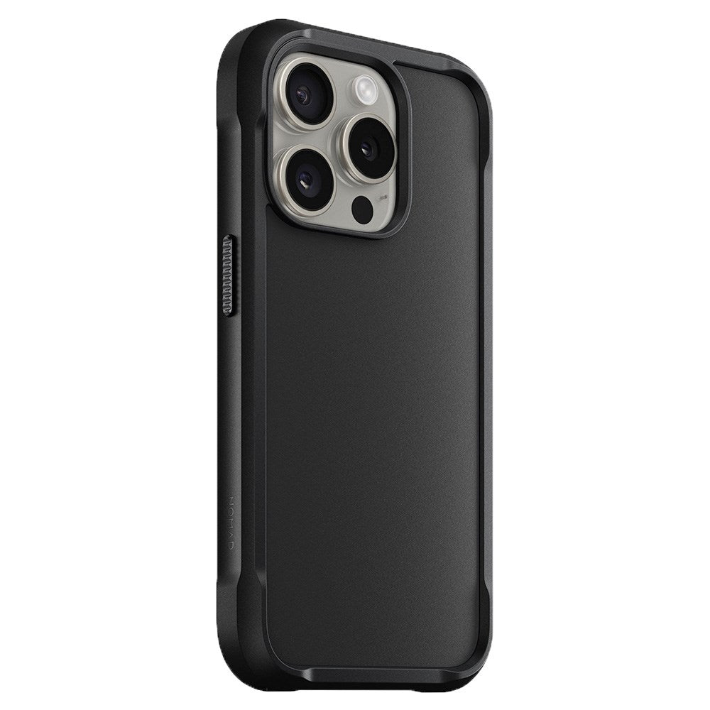 iPhone 15 Pro Nomad Rugged Cover - MagSafe Kompatibel - Sort