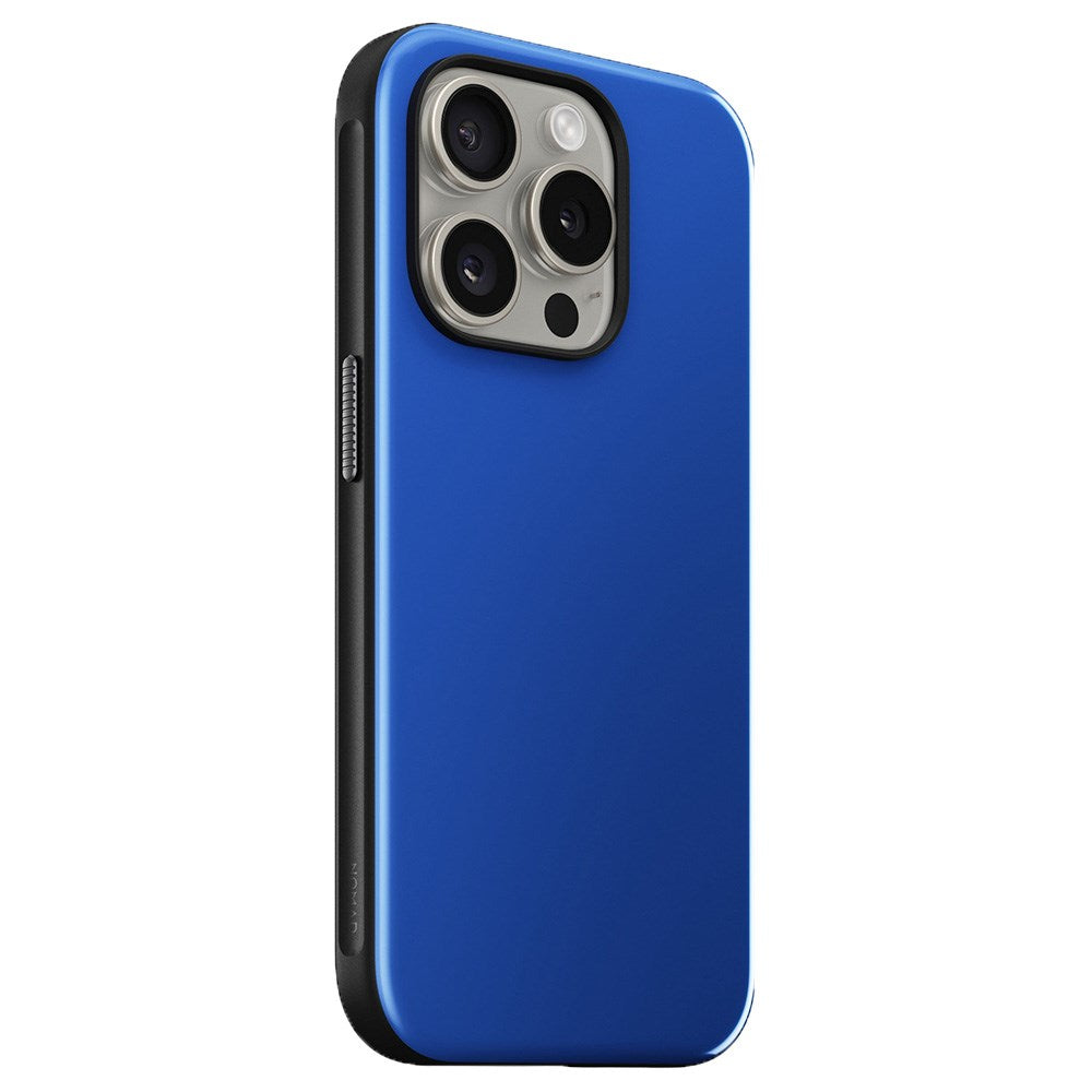 iPhone 15 Pro Nomad Sport Cover - MagSafe Kompatibel - Blå