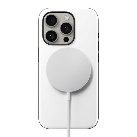 iPhone 15 Pro Nomad Sport Cover - MagSafe Kompatibel - Hvid