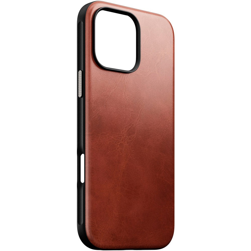 iPhone 16 Pro Max Modern Nomad Horween Leather Cover - MagSafe Kompatibel - Olde Dublin