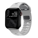 Nomad Apple Watch (38/40/SE/41/42mm) Sport Band Rem - Lunar Gray