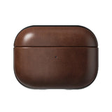 AirPods Pro (2. gen.) Nomad Modern Horween Leather Cover - Brun