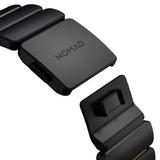 Nomad Apple Watch (42 / 44 / SE / 45 / 46 / 49mm) Stratos Rem - Black Titanium - Volt