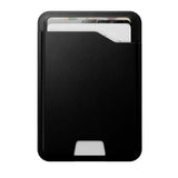 Nomad Ecco Ægte Læder Kortholder m. Apple Find My - MagSafe Kompatibel - Black
