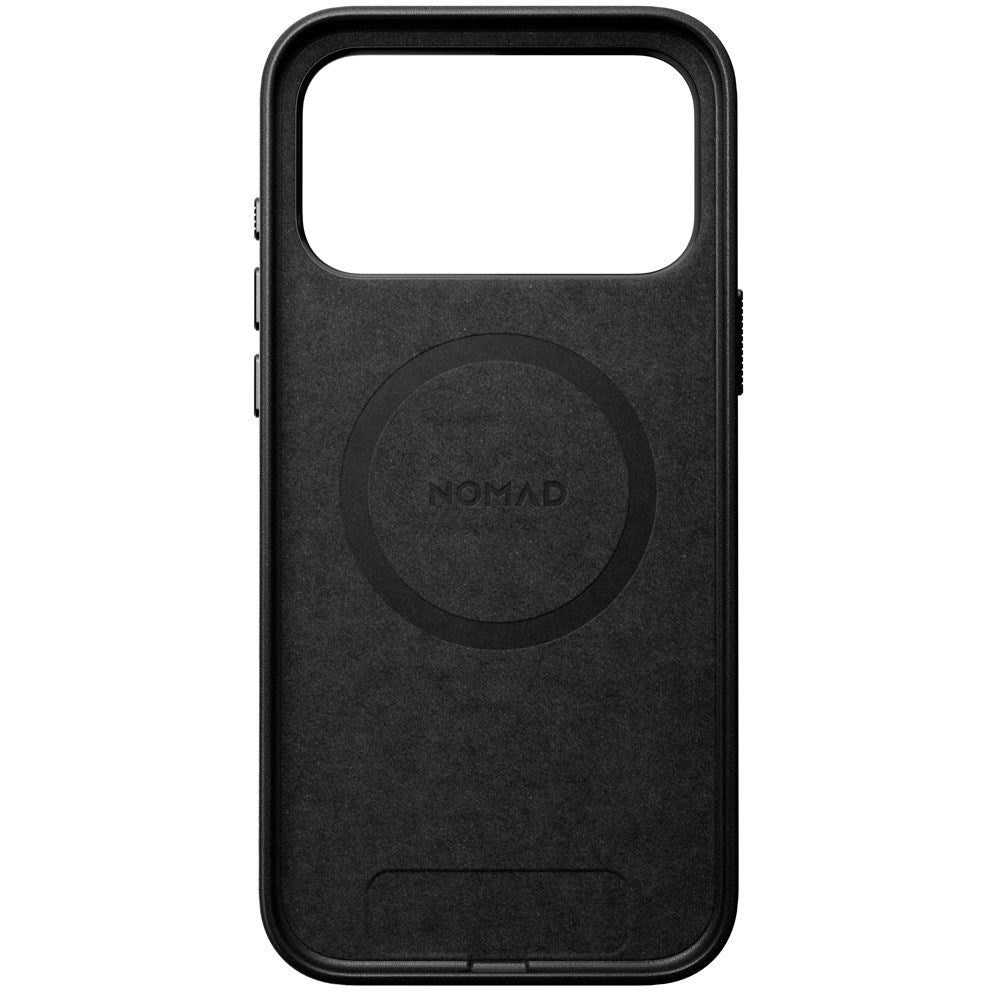 iPhone 17 Pro Max - Nomad Traditional Leather Cover - MagSafe Kompatibel - Black