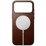 iPhone 17 Pro Max - Nomad Traditional Leather Cover - MagSafe Kompatibel - Brown - (DEMO)