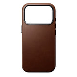 iPhone 17 Pro - Nomad Traditional Leather Cover - MagSafe Kompatibel - Brown