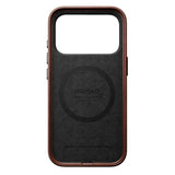 iPhone 17 Pro - Nomad Traditional Horween Leather Cover - MagSafe Kompatibel - Rustic Brown